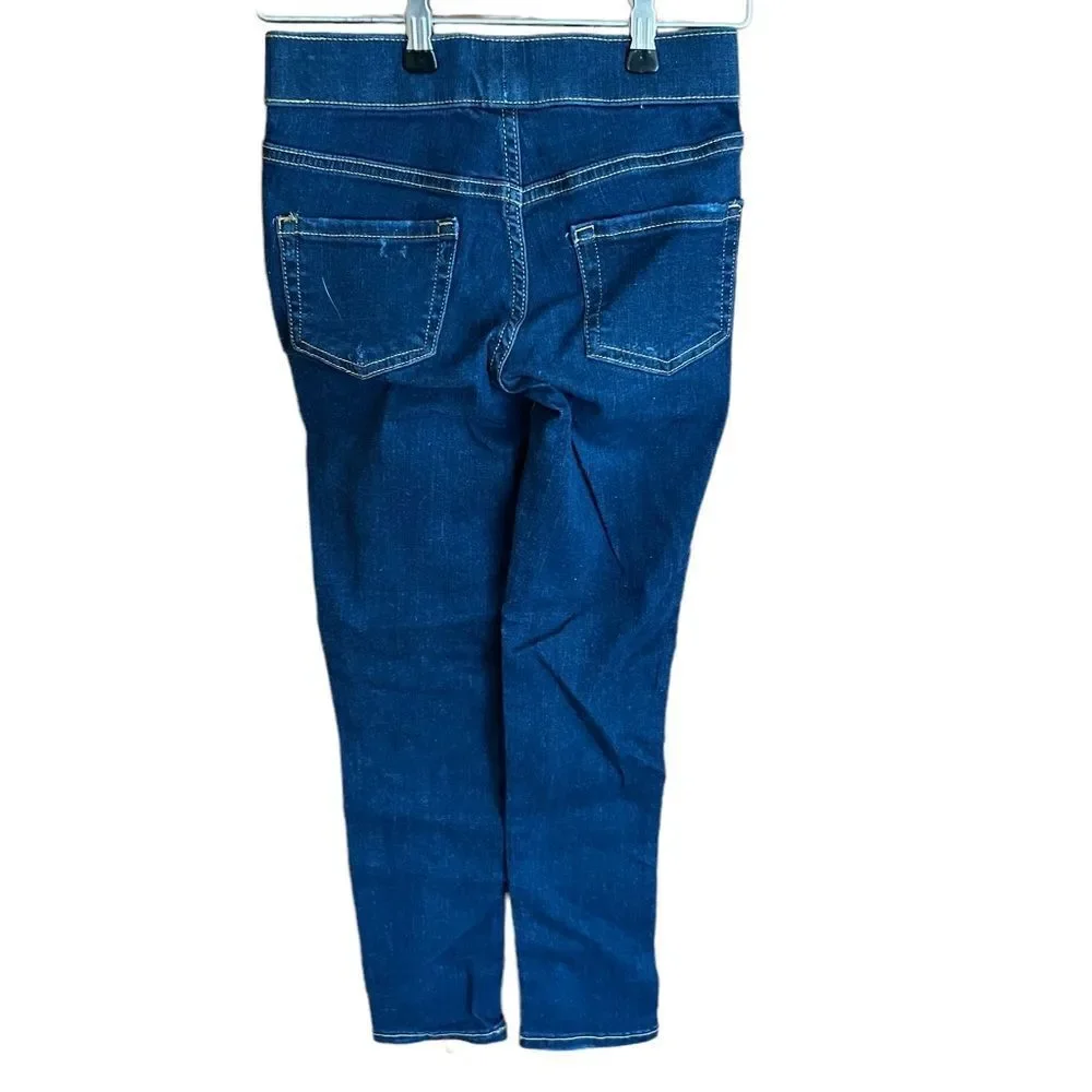‎Cat & Jack dark wash jeggings girl’s size 8